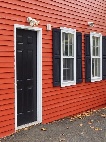 Red Vinyl Siding Installation in Citrus Heights